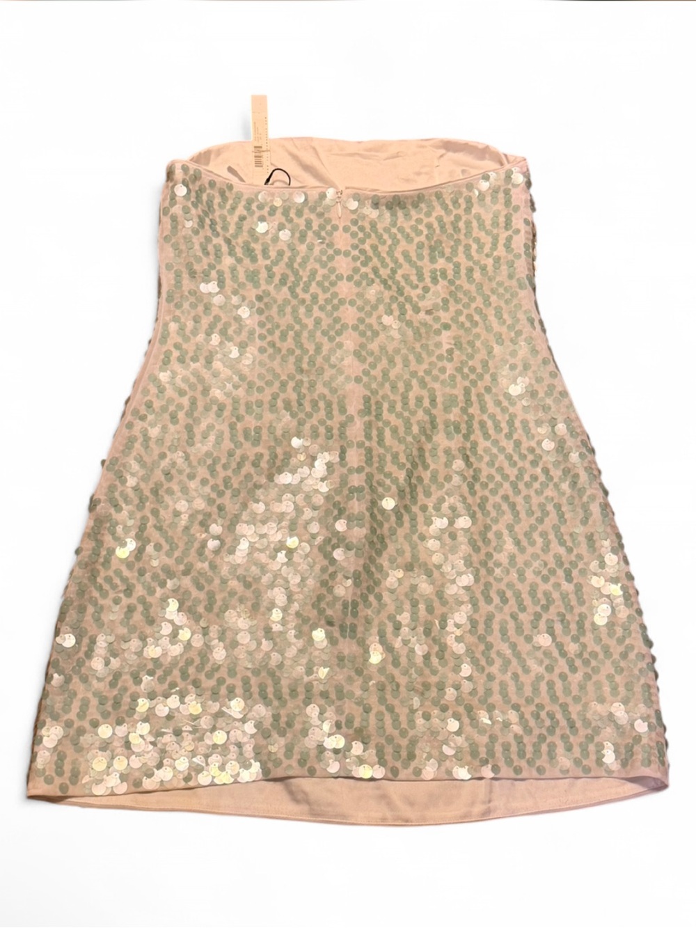 Susana Monaco Baby Blue Dot Sequin Tube Dress Size XS - Picture 3 of 4